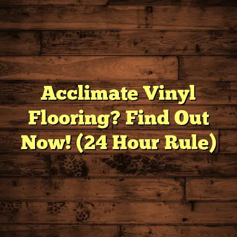 Acclimate Vinyl Flooring? Find Out Now! (24 Hour Rule)