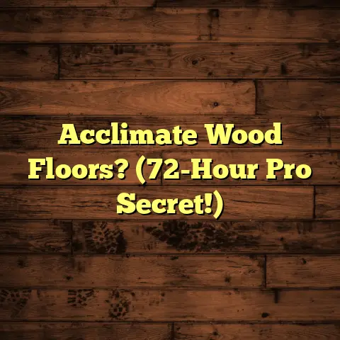 Acclimate Wood Floors? (72-Hour Pro Secret!)