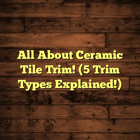 All About Ceramic Tile Trim! (5 Trim Types Explained!)