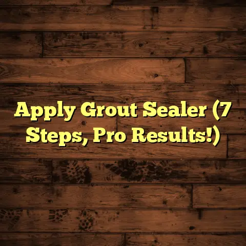 Apply Grout Sealer (7 Steps, Pro Results!)