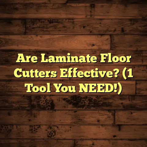 Are Laminate Floor Cutters Effective? (1 Tool You NEED!)