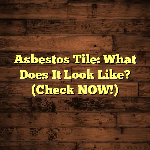 Asbestos Tile: What Does It Look Like? (Check NOW!)