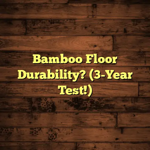 Bamboo Floor Durability? (3-Year Test!)