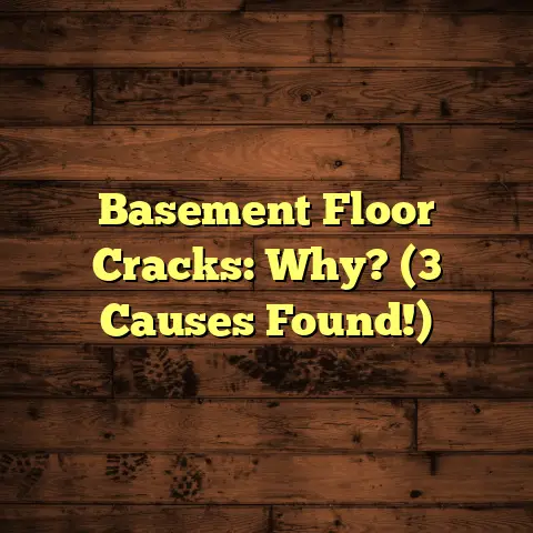 Basement Floor Cracks: Why? (3 Causes Found!)