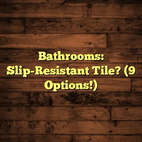Bathrooms: Slip-Resistant Tile? (9 Options!)