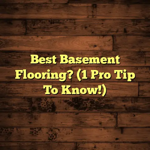 Best Basement Flooring? (1 Pro Tip To Know!)