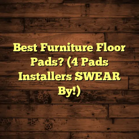 Best Furniture Floor Pads? (4 Pads Installers SWEAR By!)