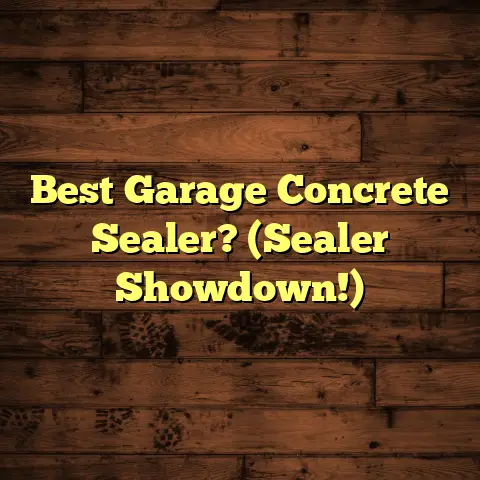 Best Garage Concrete Sealer? (Sealer Showdown!)