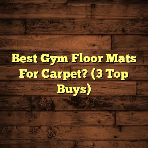 Best Gym Floor Mats For Carpet? (3 Top Buys)