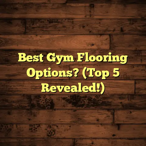 Best Gym Flooring Options? (Top 5 Revealed!)