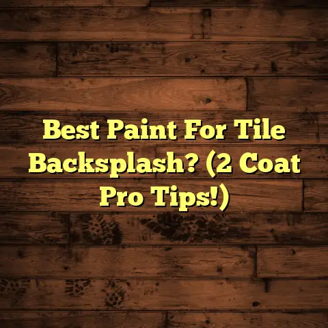 Best Paint For Tile Backsplash? (2 Coat Pro Tips!)