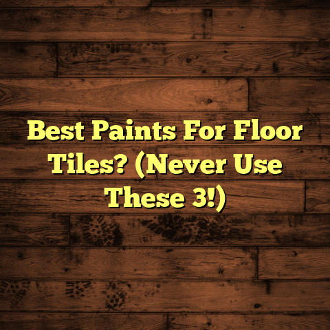 Best Paints For Floor Tiles? (Never Use These 3!)