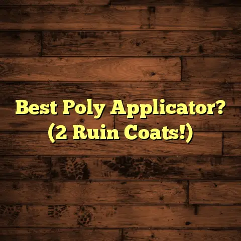 Best Poly Applicator? (2 Ruin Coats!)