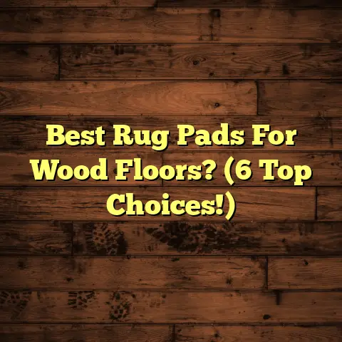 Best Rug Pads For Wood Floors? (6 Top Choices!)