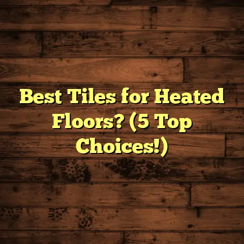 Best Tiles for Heated Floors? (5 Top Choices!)