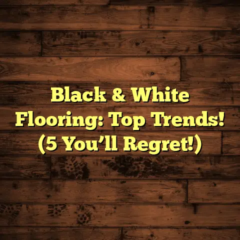 Black & White Flooring: Top Trends! (5 You’ll Regret!)