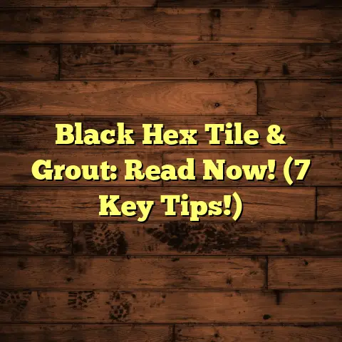 Black Hex Tile & Grout: Read Now! (7 Key Tips!)