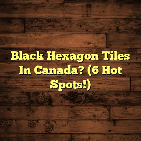 Black Hexagon Tiles In Canada? (6 Hot Spots!)