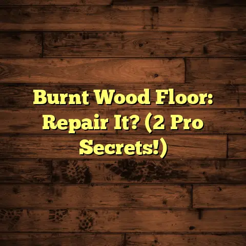 Burnt Wood Floor: Repair It? (2 Pro Secrets!)