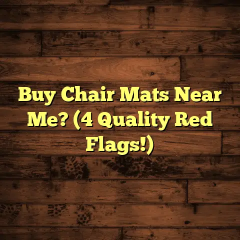 Buy Chair Mats Near Me? (4 Quality Red Flags!)