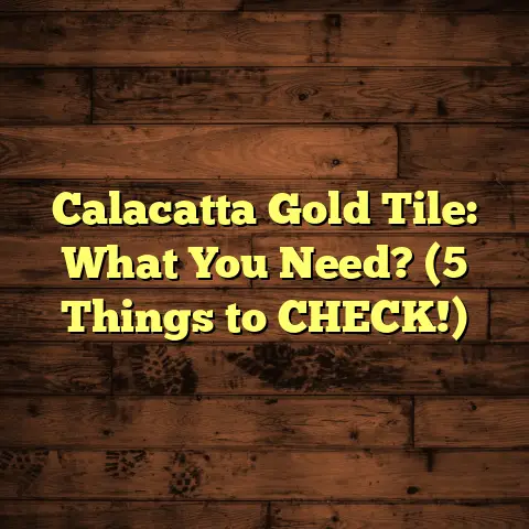 Calacatta Gold Tile: What You Need? (5 Things to CHECK!)