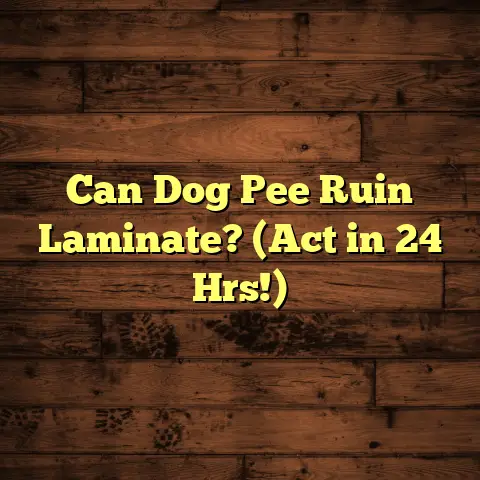 Can Dog Pee Ruin Laminate? (Act in 24 Hrs!)