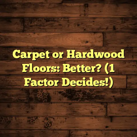 Carpet or Hardwood Floors: Better? (1 Factor Decides!)