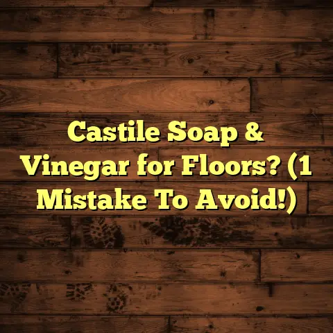 Castile Soap & Vinegar for Floors? (1 Mistake To Avoid!)