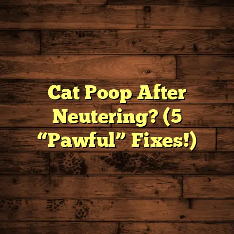 Cat Poop After Neutering? (5 “Pawful” Fixes!)