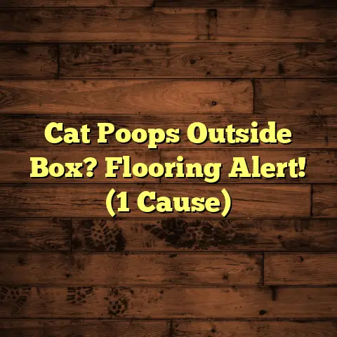 Cat Poops Outside Box? Flooring Alert! (1 Cause)