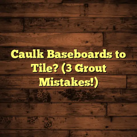 Caulk Baseboards to Tile? (3 Grout Mistakes!)