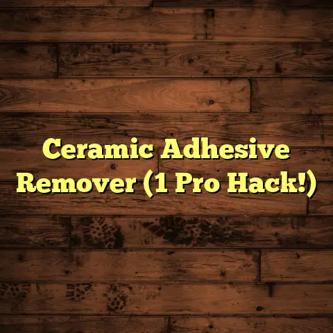 Ceramic Adhesive Remover (1 Pro Hack!)