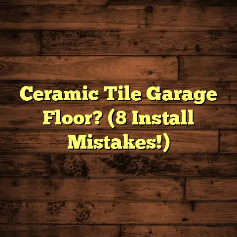 Ceramic Tile Garage Floor? (8 Install Mistakes!)