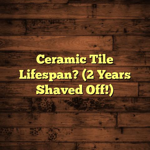 Ceramic Tile Lifespan? (2 Years Shaved Off!)