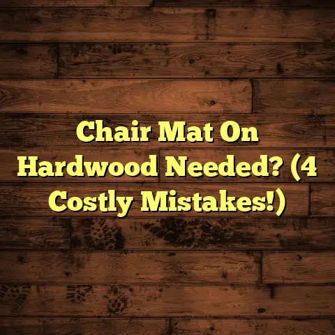 Chair Mat On Hardwood Needed? (4 Costly Mistakes!)