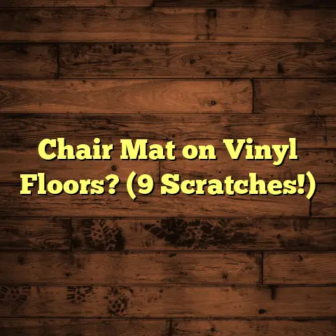 Chair Mat on Vinyl Floors? (9 Scratches!)