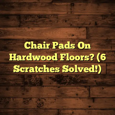 Chair Pads On Hardwood Floors? (6 Scratches Solved!)