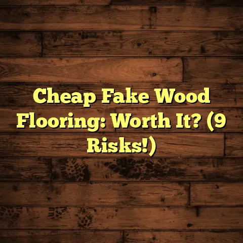 Cheap Fake Wood Flooring: Worth It? (9 Risks!)