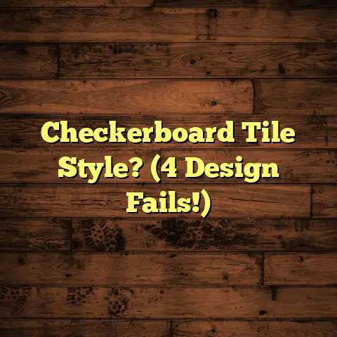 Checkerboard Tile Style? (4 Design Fails!)