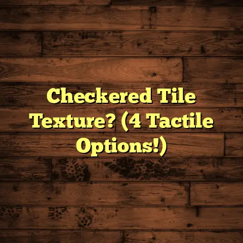 Checkered Tile Texture? (4 Tactile Options!)