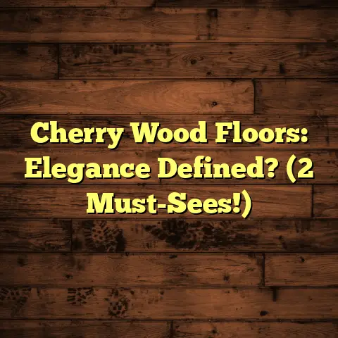 Cherry Wood Floors: Elegance Defined? (2 Must-Sees!)