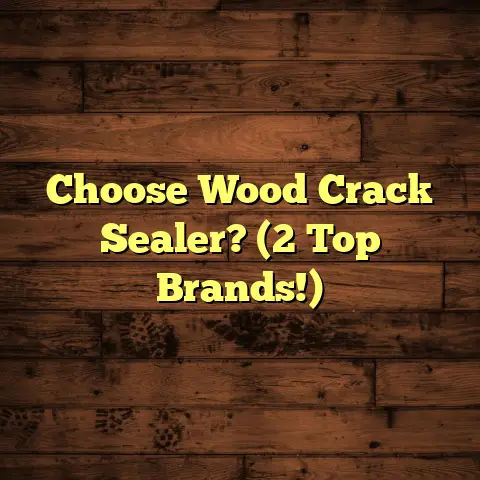 Choose Wood Crack Sealer? (2 Top Brands!)