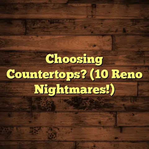 Choosing Countertops? (10 Reno Nightmares!)