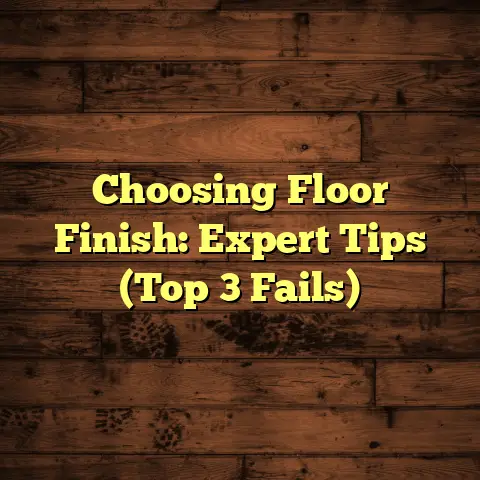 Choosing Floor Finish: Expert Tips (Top 3 Fails)