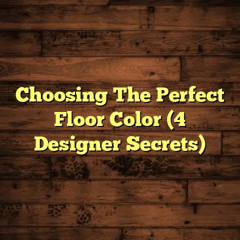 Choosing The Perfect Floor Color (4 Designer Secrets)