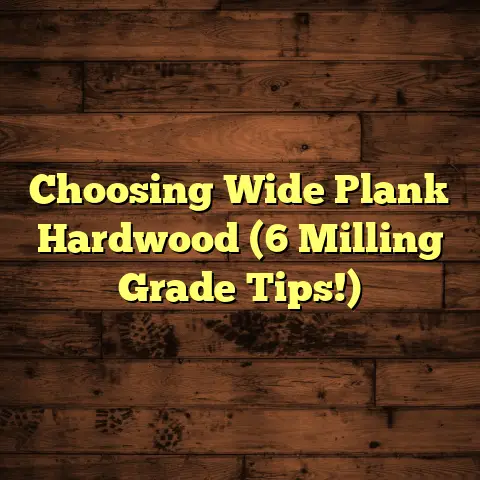 Choosing Wide Plank Hardwood (6 Milling Grade Tips!)