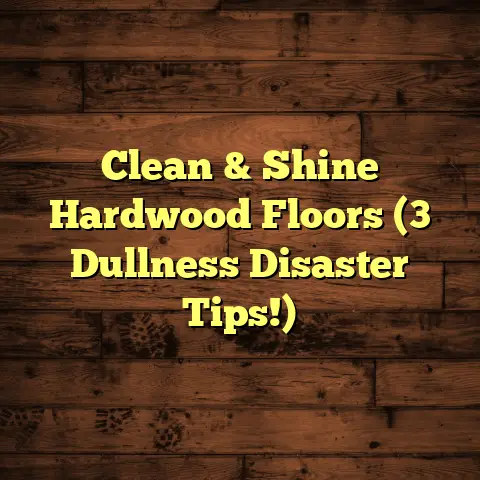 Clean & Shine Hardwood Floors (3 Dullness Disaster Tips!)