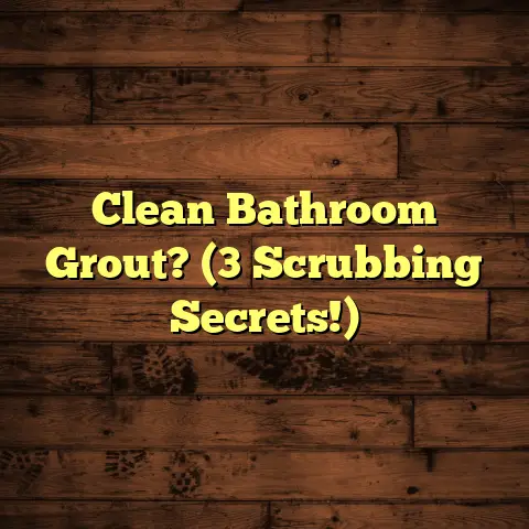 Clean Bathroom Grout? (3 Scrubbing Secrets!)