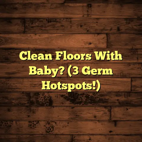 Clean Floors With Baby? (3 Germ Hotspots!)
