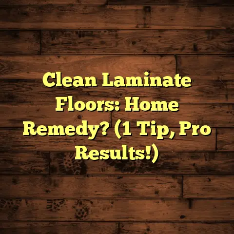 Clean Laminate Floors: Home Remedy? (1 Tip, Pro Results!)